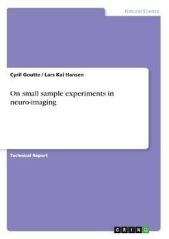 Paperback On small sample experiments in neuro-imaging Book