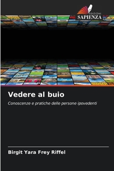 Paperback Vedere al buio [Italian] Book