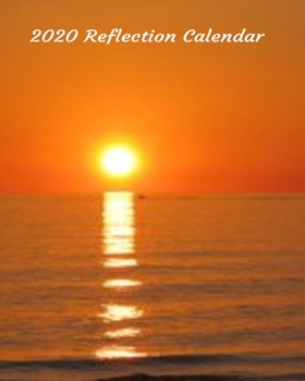 Paperback 2020 Reflection Calendar: Everything you need for the year to organize and reflect on your life Book