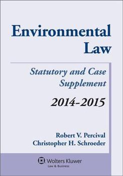 Paperback Environmental Law 2014-2015 Case & Statutory Supplement Book