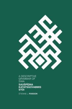 Paperback Siwa: A Descriptive Grammar, 2nd edition Book