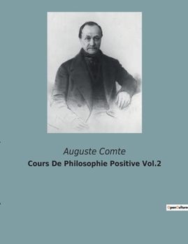 Paperback Cours De Philosophie Positive Vol.2 [French] Book