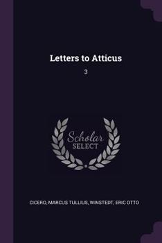 Paperback Letters to Atticus: 3 Book