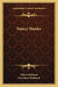 Paperback Nancy Hanks Book