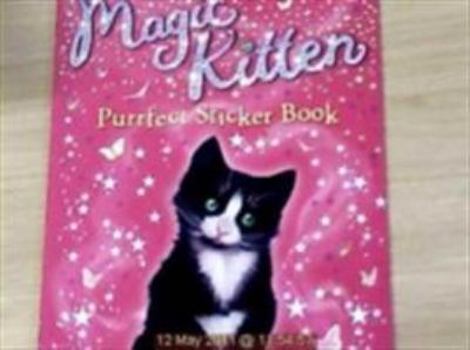 Paperback Magic Kitten Purrfect Sticker Book