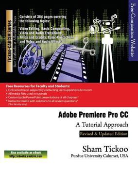 Paperback Adobe Premiere Pro CC - A Tutorial Approach Book