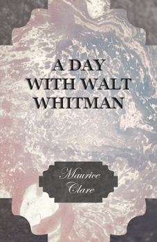 Paperback A Day with Walt Whitman Book