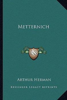 Paperback Metternich Book