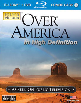 Blu-ray Soaring Visions: Over America Book