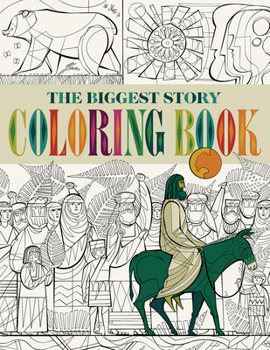 Paperback The Biggest Story Coloring Book