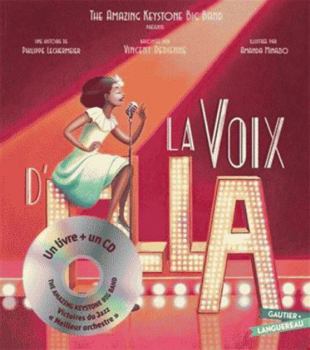 Paperback La Voix d'Ella - Livre CD petit format [French] Book