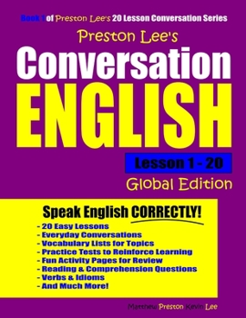 Paperback Preston Lee's Conversation English Lesson 1 - 20 Global Edition Book