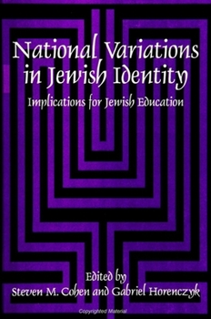 Paperback National Variations in Jewish Identity: Implications for Jewish Education Book