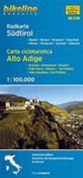 Map South Tyrol / Bolzano cycle map Book