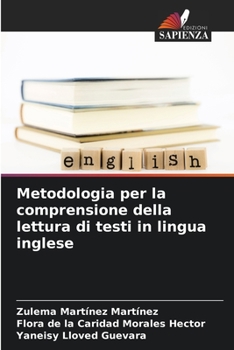 Paperback Metodologia per la comprensione della lettura di testi in lingua inglese [Italian] Book