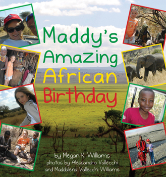 Paperback Maddy's Amazing African Birthday Book