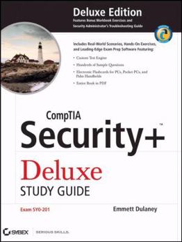 Hardcover CompTIA Security+ Deluxe Study Guide: Exam SYO-201 [With CDROM] Book