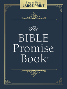 Paperback The Bible Promise Book Large Print Edition [Large Print] Book