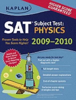 Paperback Kaplan SAT Subject Test: Physics 2009-2010 Edition Book