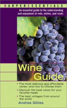 Mass Market Paperback Wine Guide Book