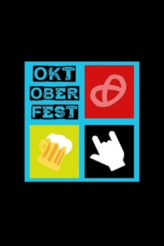 Paperback Oktoberfest 4 Bilder: 6x9 120 pages dot grid - Your personal Diary Book