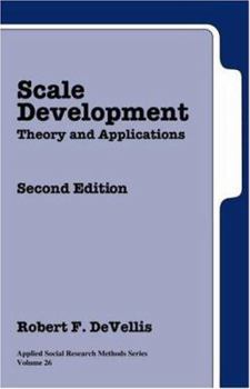 Paperback Scale Development: Theory and Applications Book