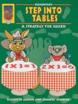 Paperback Step Into Tables: A Strategy for Success: Elementary Book