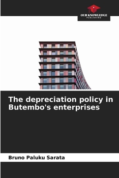 Paperback The depreciation policy in Butembo's enterprises Book