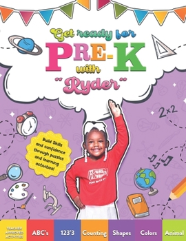 Ger Ready For Pre-K with Ryder B0CPBJPDZC Book Cover