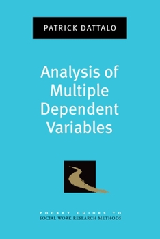 Paperback Analysis of Multiple Dependent Variables Book