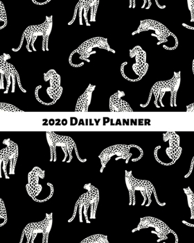Paperback 2020 Daily Planner: Leopard/cheetah/jaguar; January 1, 2020 - December 31, 2020; 8" x 10" Book