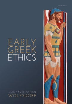 Hardcover Early Greek Ethics Book