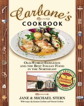 Hardcover Carbone's Cookbook Book