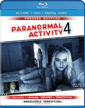 Blu-ray Paranormal Activity 4 Book