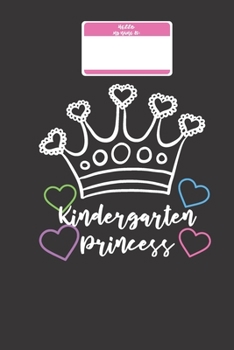 Paperback Kindergarten Princess: A composition book