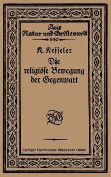 Paperback Die Religiöse Bewegung Der Gegenwart [German] Book