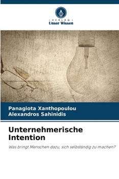 Paperback Unternehmerische Intention [German] Book