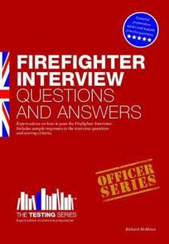 Paperback Firefighter Interview Questions and Answers Book