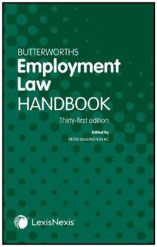 Paperback Butterworths Employment Law Handbook Book