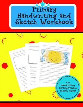 Paperback Primary Handwriting and Sketch Workbook Book