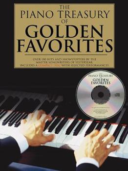 Paperback The Piano Treasury of Golden Favorites [With CD] Book