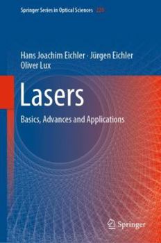 Hardcover Lasers: Basics, Advances and Applications Book