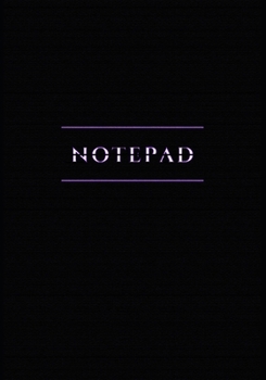 Notepad: (7" x 10") Notebook