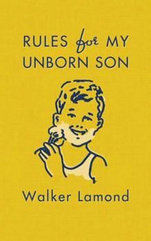 Hardcover Rules for My Unborn Son Book