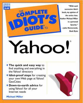 Paperback The Complete Idiot's Guide to Yahoo! Book