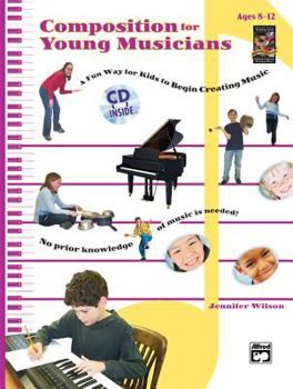 Paperback Composition for Young Musicians: Book & CD Book