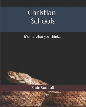 Paperback Christian Schools: it's not what you think Book
