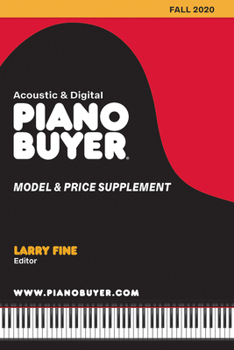 Paperback Piano Buyer Model & Price Supplement / Fall 2020 Book