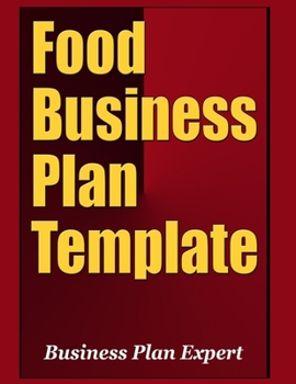 Paperback Food Business Plan Template Book