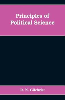 Paperback Principles of Political Science Book